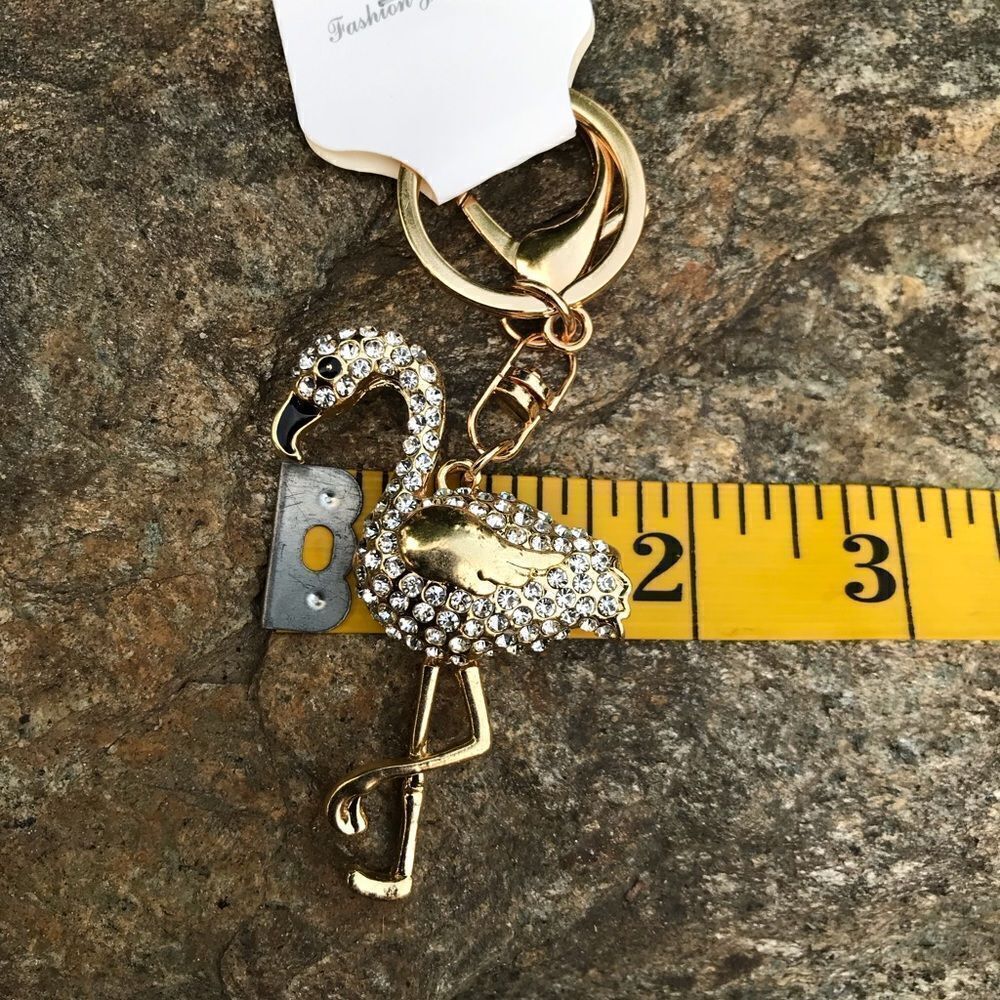 Flamingo Keychain  - Picture 4 of 9